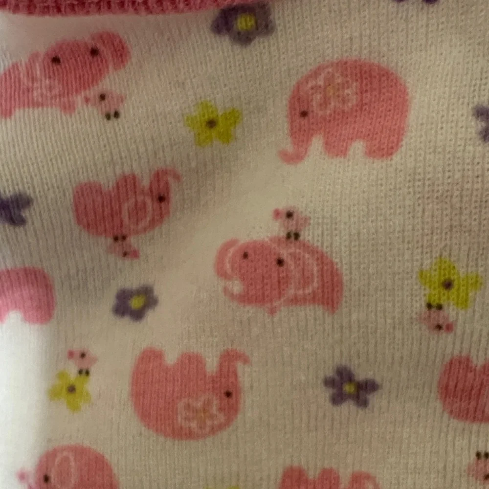 Gerber Baby Girl Onesies Bundle 5 Pc 0-3 Months Pink Green Floral